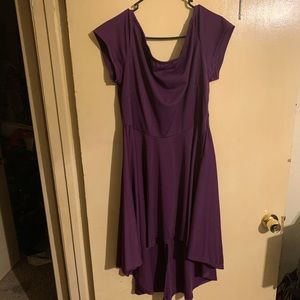 Off the shoulder skater dress